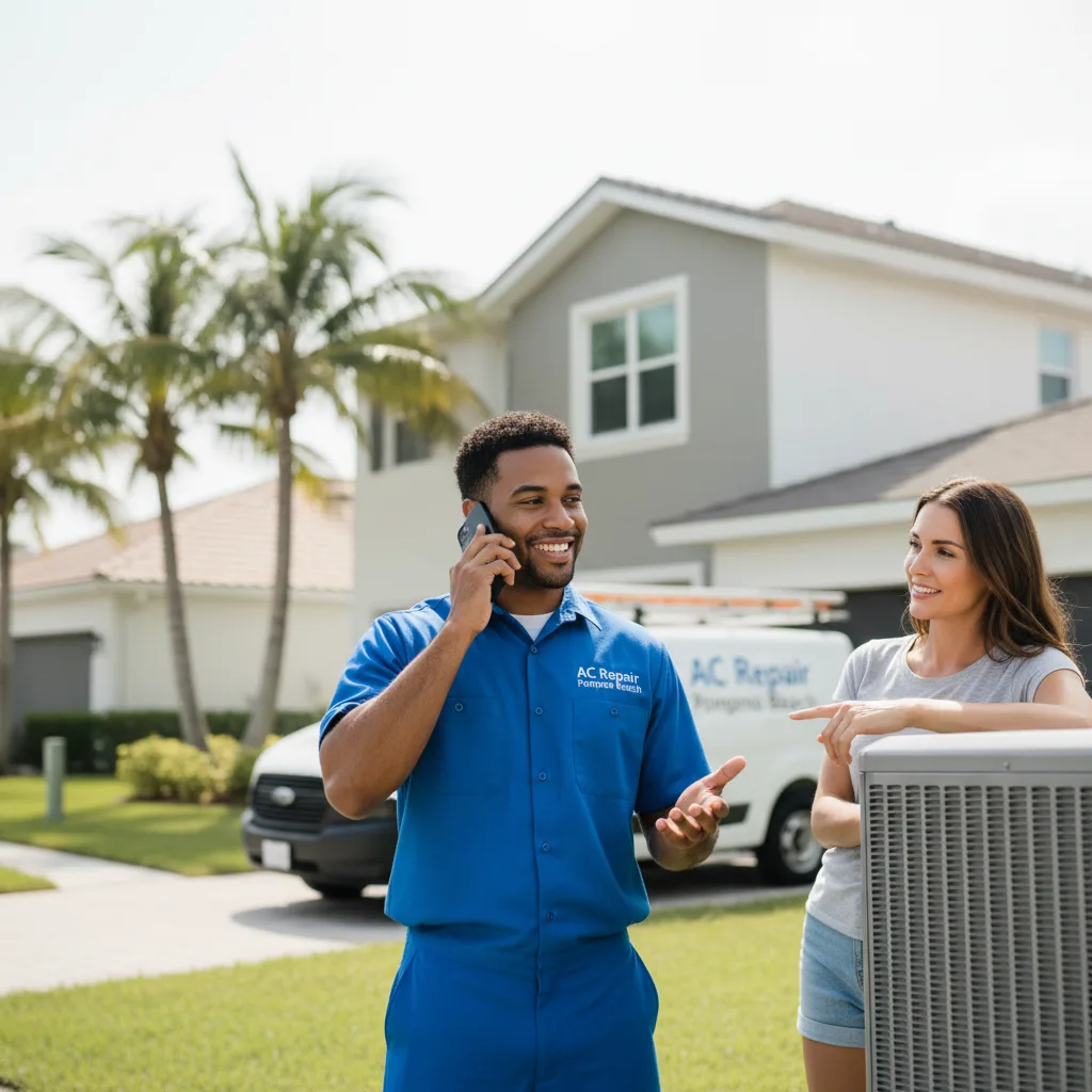 AC Repair Pompano Beach customer support in Mamou
